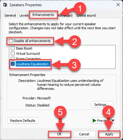 How To Increase Maximum Volume Beyond 100% In Windows 11, 10 11 在窗口中启用声音均衡